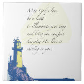 Carreau Prière de Bénédiction de phare (Devant)