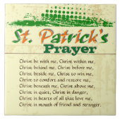 Carreau Prière de Saint Patrick, Christ Sois avec moi (Devant)