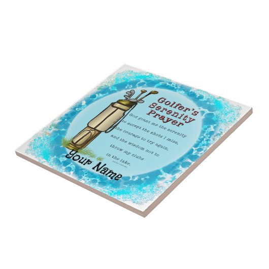 Carreau Prière des golfeurs (Côté)