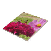 Carreau Prière Mantis Diner sur un papillon de nuit (Côté)