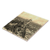 Carreau Prima Torre Guaita. République Saint-Marin. (Côté)