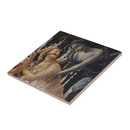 Carreau Primavera, Chloris et Zephyrus, Sandro Botticelli (Côté)