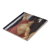 Carreau Primavera, détail de Mercure par Sandro Botticelli (Côté)