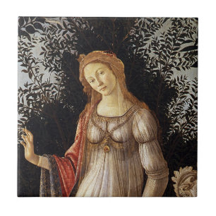 Carreau Primavera, détail de Vénus par Sandro Botticelli