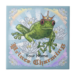 Carreau Prince Charmant Grenouille