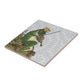 Carreau Prince charme vintage de grenouille (Côté)