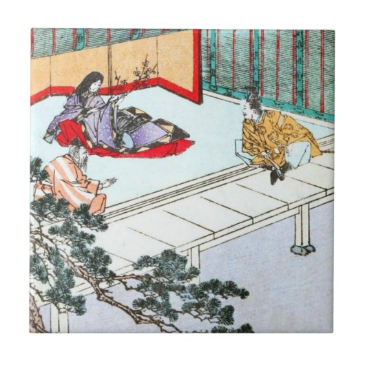 Carreau Princesse asiatique (Devant)