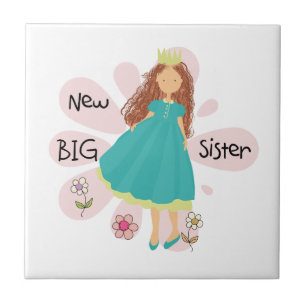 Carreau Princesse Big Soeur Cheveux Brown