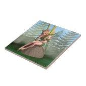 Carreau Princesse de la forêt, Papillon Fée (Côté)