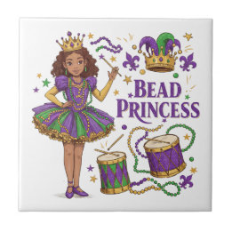 Carreau Princesse de Perles - Mardi Gras