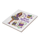 Carreau Princesse de Perles - Mardi Gras (Côté)