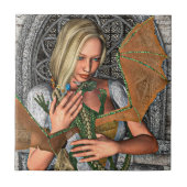 Carreau Princesse et Dragon (Devant)