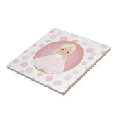 Carreau Princesse rose de Blonde (Côté)