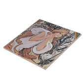 Carreau Printemps (quatre saisons), Mucha (Côté)