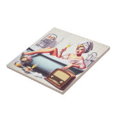 Carreau Prise de bain vintage (Côté)