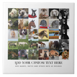 Carreau Prix les plus bas ! 35 x Collage de photos et text