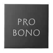 Carreau Pro bono (Devant)