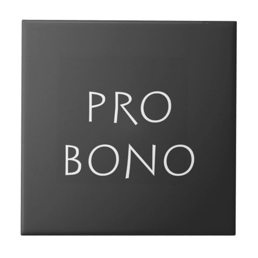 Carreau Pro bono (Devant)