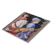 Carreau Procession de Magus Melchior, Cheval, Chat sauvage (Côté)