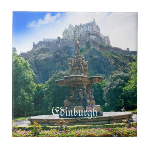 Carreau Produit de personnaliser de château d'Edimbourg