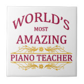 Carreau Professeur de piano (Devant)