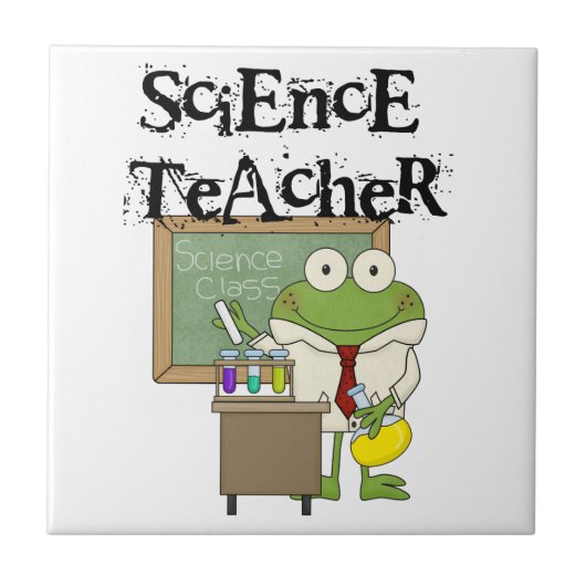 Carreau Professeur de sciences de la grenouille (Devant)