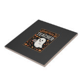Carreau Professeur Fantastique de Halloween Design de Fant (Côté)