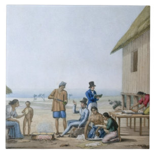 Carreau Professions domestiques, Agagna, Guam,