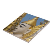 Carreau Profil de statue de Bouddha (Côté)