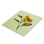 Carreau Profil d'une tuile de tournesol (Côté)