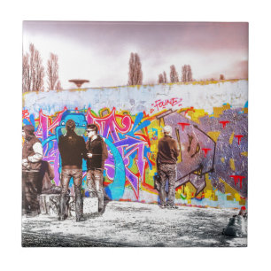 Carreau Projet de mur de Graffiti