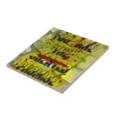 Carreau Promesse d'or : Le script doré du destin (Côté)