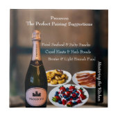 Carreau Prosecco Wine Pairing Guide/Mastering the Kitchen (Devant)