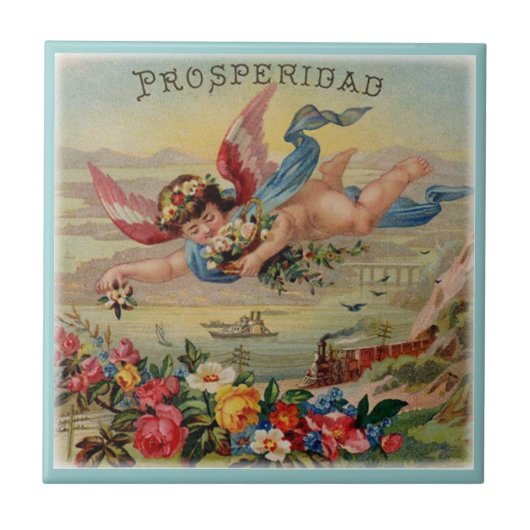 Carreau Prospérité Angel prospidad tile (Devant)