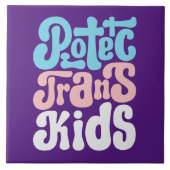Carreau Protéger la tuile Trans Kids (Devant)