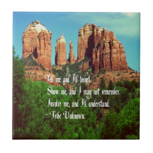 Carreau Proverbe de Natif américain