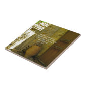 Carreau Proverbe grec au sujet de l'amour (Côté)