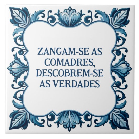 Carreau Provérbio português (Devant)