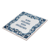 Carreau Provérbio português (Côté)