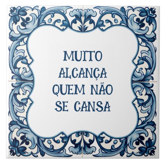 Carreau Provérbio português (Devant)