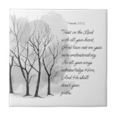 Carreau Proverbs 3:5-6 Trust in the Lord (Devant)