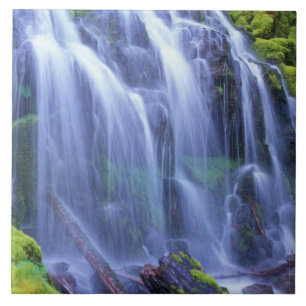 Carreau Proxy Falls dans les montagnes centrales de la cha
