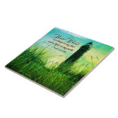 Carreau Psaume 119:105 Ta Parole est une lampe à mes pieds (Côté)