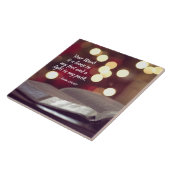 Carreau Psaume 119:105 Ta Parole est une Lampe à mes pieds (Côté)