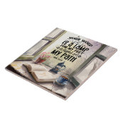 Carreau Psaume 119:105 Votre Parole est un Verset Bible La (Côté)