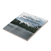 Carreau Psaume 143:8 Que le matin me parle.... (Côté)