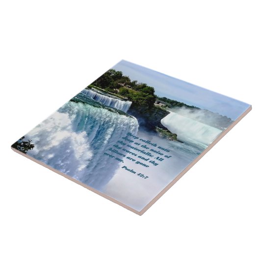 Carreau Psaume 42:7 (Côté)