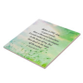 Carreau Psaume 84:10 Better is ONE Day in Your Courts (Côté)