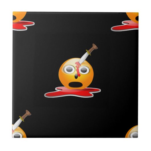 Carreau psycho-émoji (Devant)
