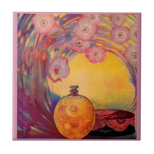 Carreau Publicité de parfum Roger & Gallet 1927 (Devant)